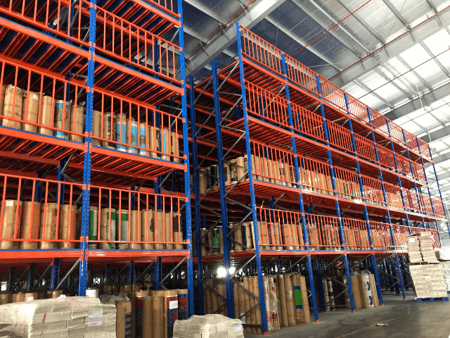 Lắp đặt kệ Mezzanine CT CP Casla KCN Châu Sơn TP Hà Nam