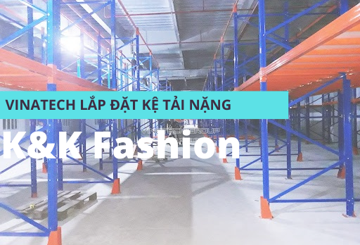 Lắp đặt kệ kho Selective tại công ty K&K cụm Hà Nội